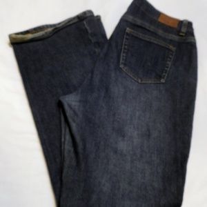 Lands' End Original Fit Classic Boot Cut Jeans